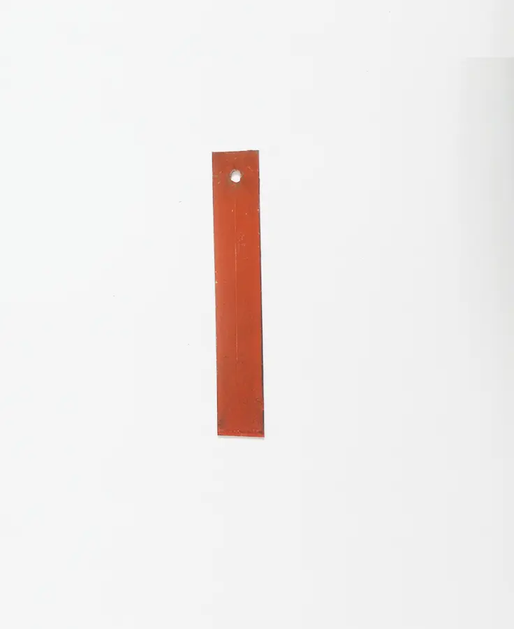 Patta Uli flat scraping chisel, used to prepare a wall before painting